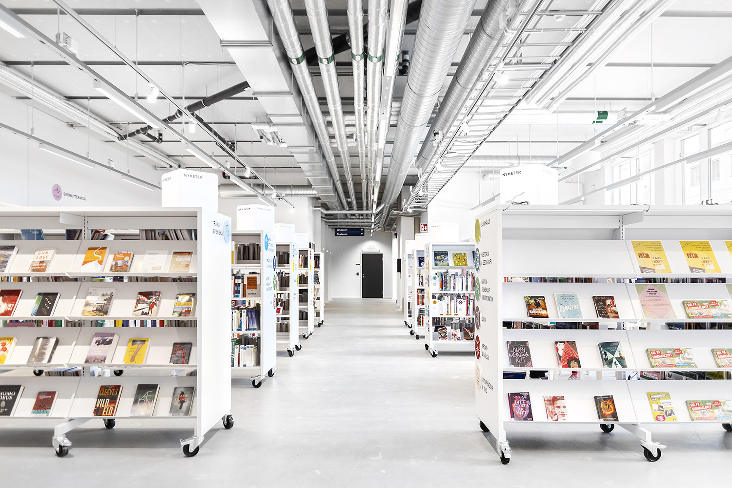 Openbare Bibliotheek Fittja, Zweden