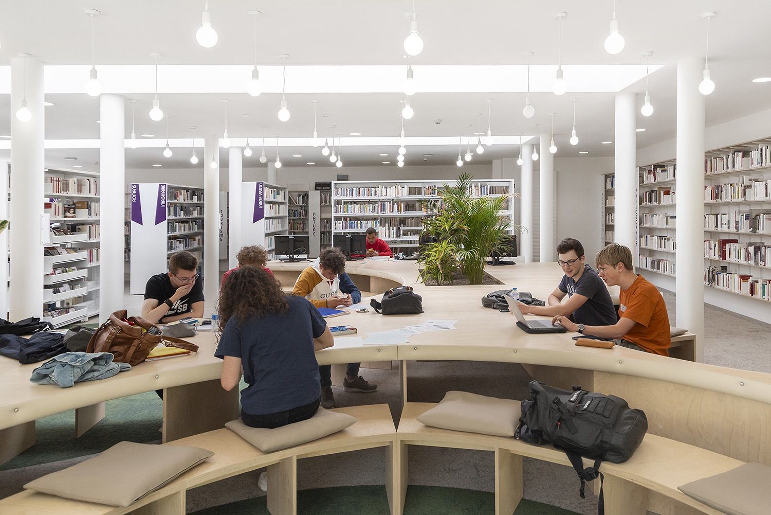 Openbare Bibliotheek Saint-Quentin, Frankrijk