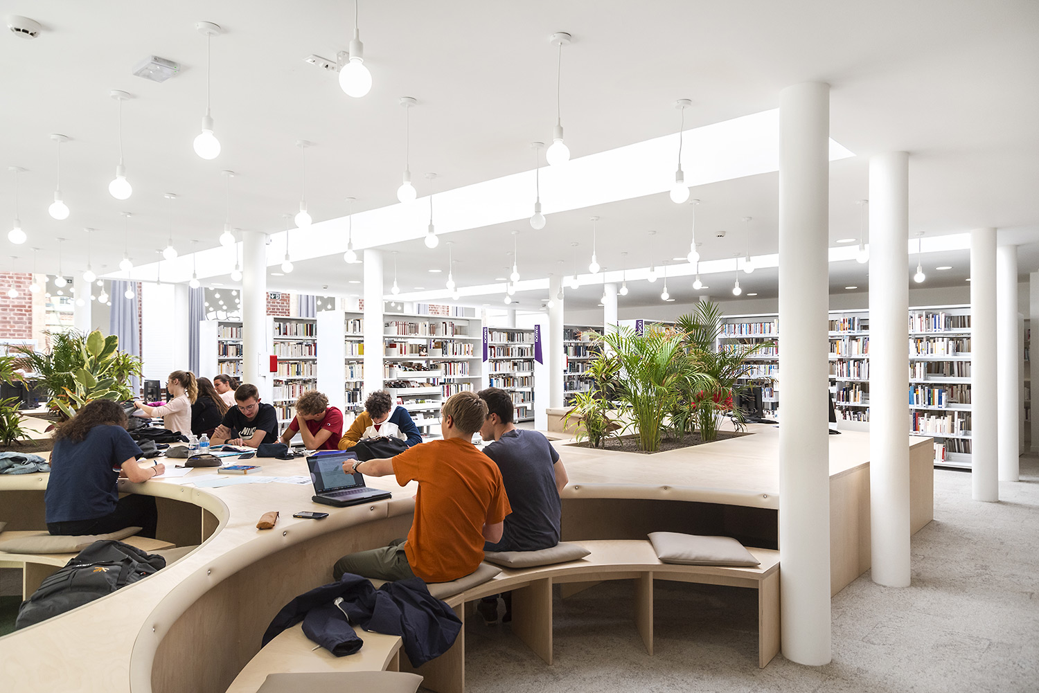 Openbare Bibliotheek Saint-Quentin, Frankrijk