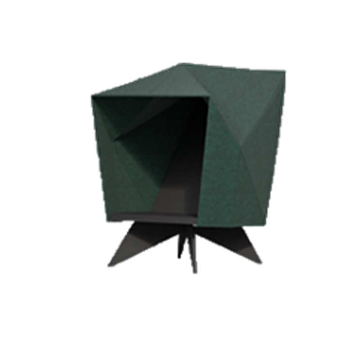 HabiCave - hoog met statische stervoet