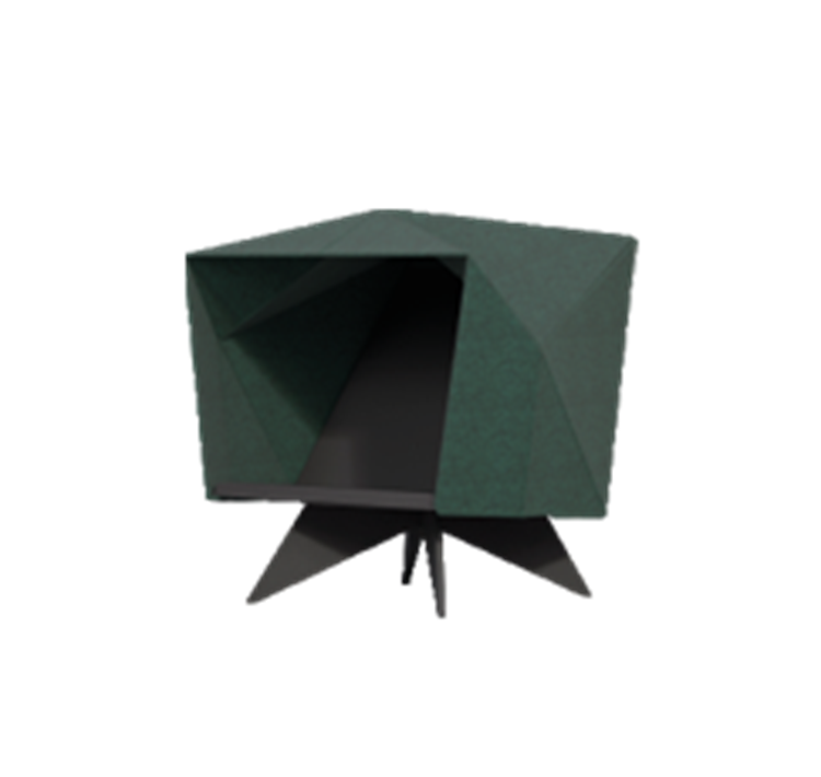 HabiCave - laag met statische stervoet