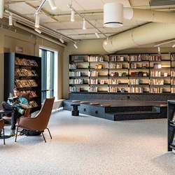 Openbare Bibliotheek Halden, Noorwegen