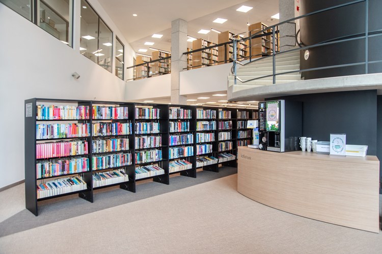 FSC-gecertificeers Lingo rekkensysteem (Openbare bibliotheek Tongeren, België)