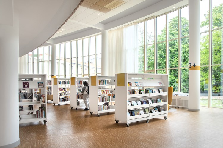 Biofiel Milieu en biofiel bibliotheekinrichting