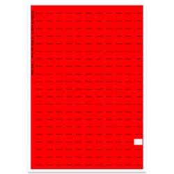 E226010 - 1 regel, max 8 tekens (lettertype: Arial 8)