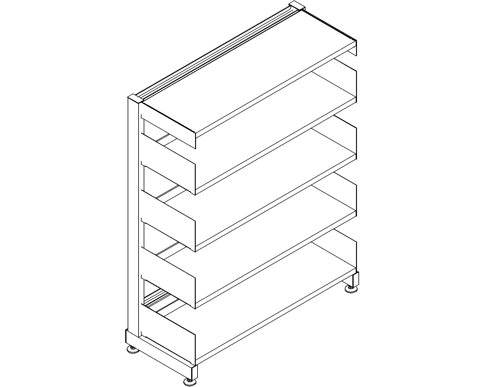 6030 starter - single-sided - H1220 - D300 - W900 - 3D.dwg