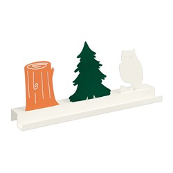 E2630 - Displayplank L150 mm, wit